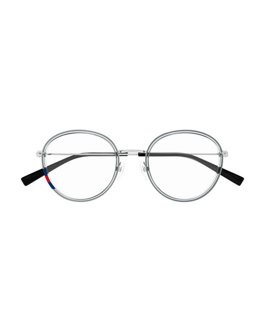 Gucci Black Gg1851O 003 Optical Frames Injected Transparent Round