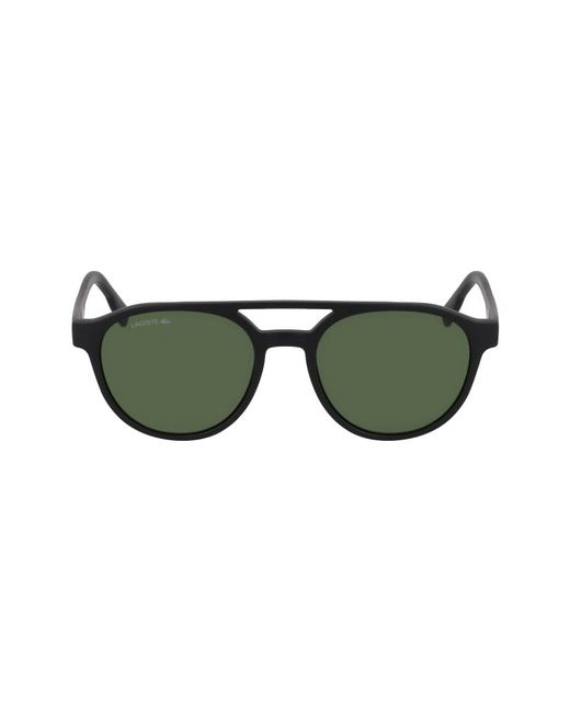 Lacoste Black L6008S 002 Sunglasses Bio-Inject Round Normal Normal for men