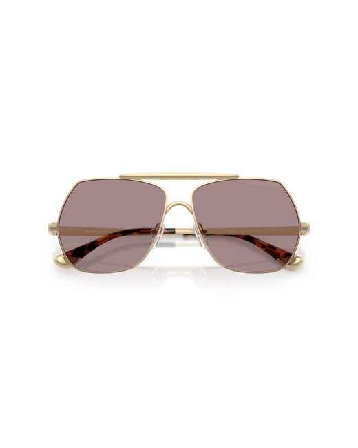Michael Kors Black Mk1173 Denver 1014La Sunglasses Metal Pilot Normal