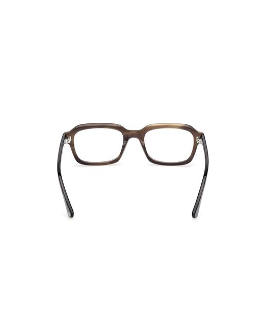 Web Black We5466 050 Optical Frames Acetate Squared Normal for men