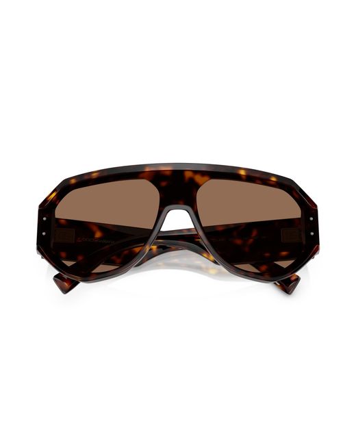 Dolce & Gabbana Black Dg4481 502/73 Sunglasses Acetate Pilot Normal for men