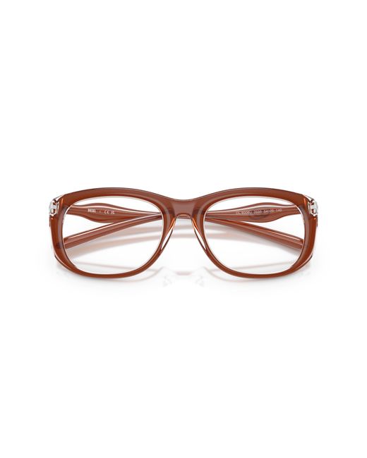 DIESEL Black Dl6006U 2033 Optical Frames Injected Round Normal