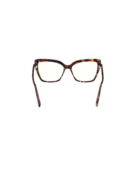 Tom Ford Black Ft5948-B 052 Optical Frames Acetate Cat Eye Normal