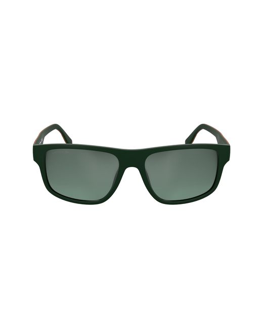 Lacoste Black L6057S 301 Sunglasses Bio-Inject Squared Normal for men