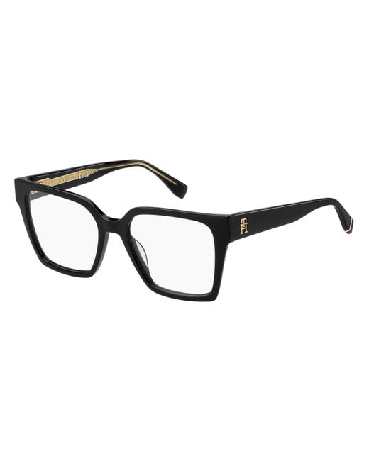 Tommy Hilfiger Black Th 2103 807 Optical Frames Acetate Squared