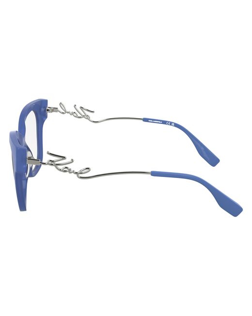 Karl Lagerfeld Black Kl6191 423 Optical Frames Acetate Squared Normal