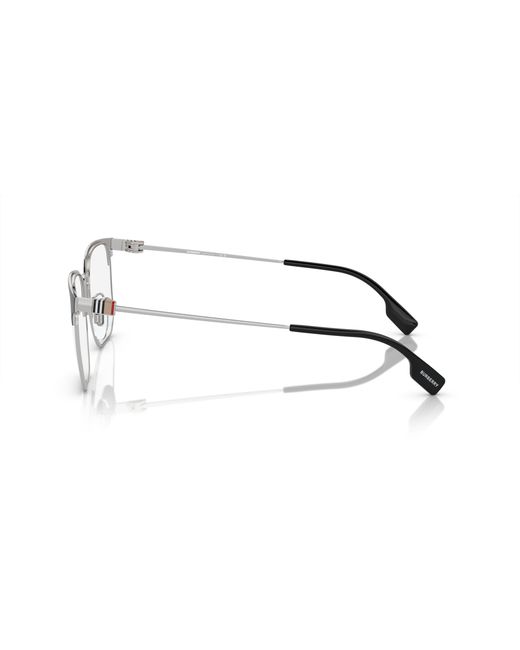 Burberry Black Be1383D 1005 Optical Frames Metal Transparent Squared Normal for men