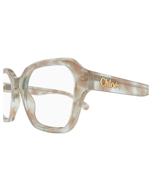Chloé Black Ch0272O 007 Optical Frames Acetate Transparent Squared