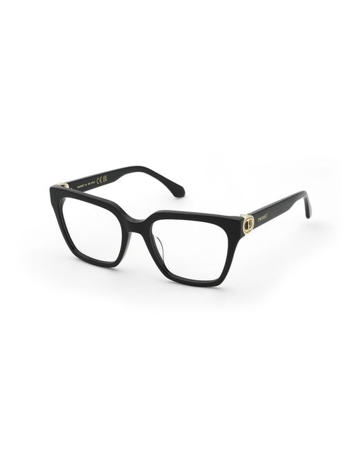 Twinset Black Vtw093 700 Optical Frames Acetate Squared