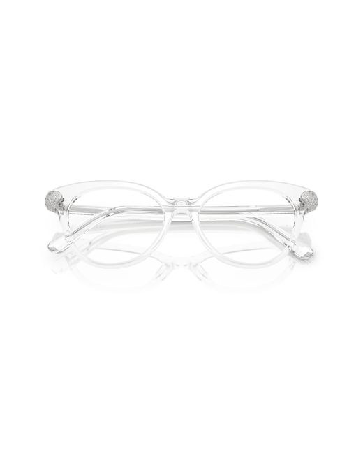 Swarovski Black Sk2046 1027 Optical Frames Acetate Pantos Normal