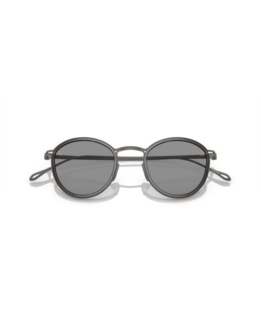 Giorgio Armani Black Ar6148T 328087 Sunglasses Titanium Pantos Normal for men