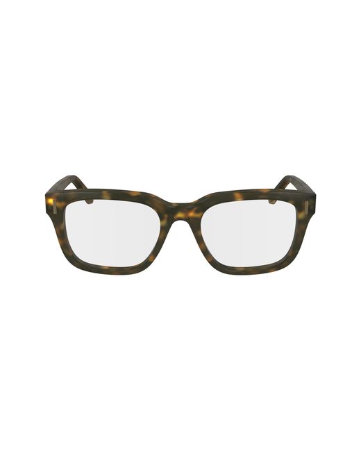 Ferragamo Black Sf2996 242 Optical Frames Acetate Squared Normal Normal for men