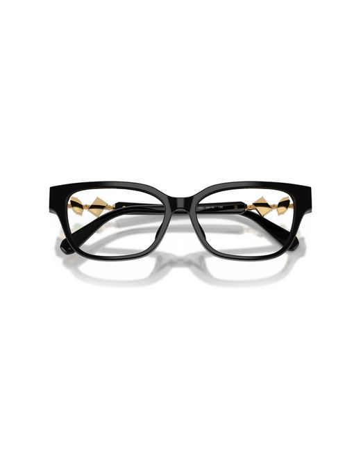 Swarovski Black Sk2049D 1001 Optical Frames Acetate Pillow Normal