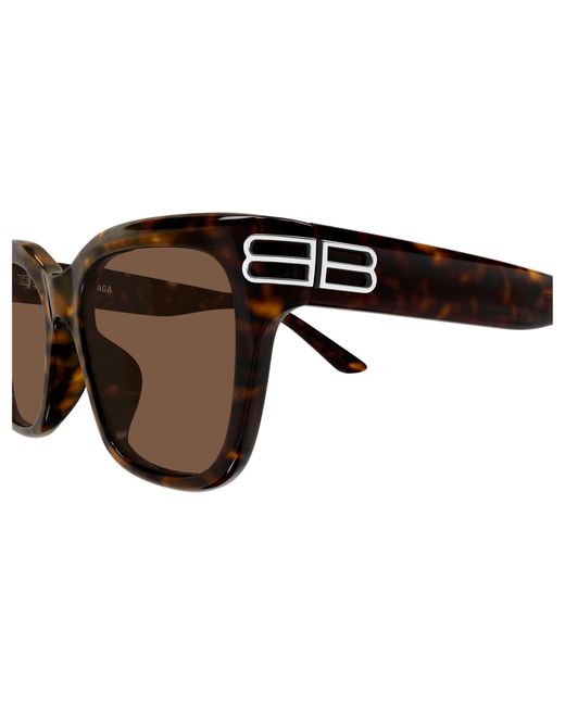 Balenciaga Black Bb0433Sk 002 Sunglasses Acetate Squared