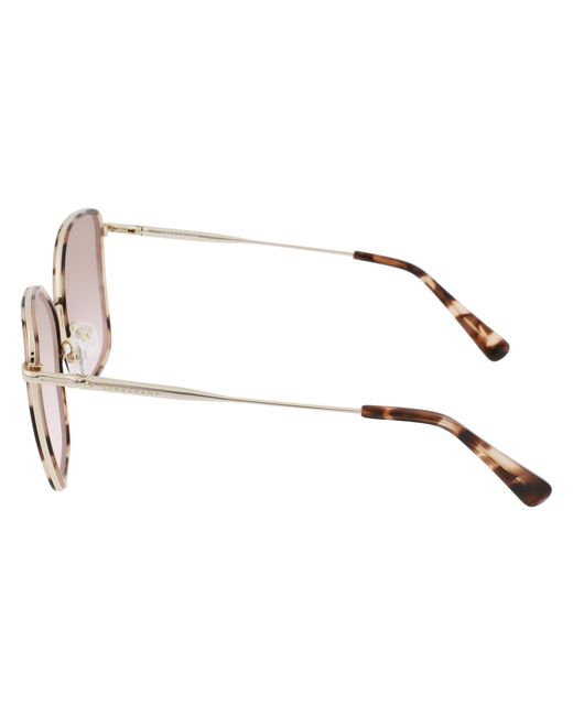 Longchamp Black Lo685S 716 Sunglasses Metal Squared Photochromatic