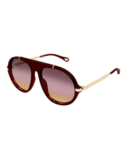 Chloé Black Ch0357S 004 Sunglasses Acetate Round