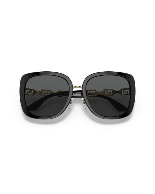 Versace Black Ve4407D Gb1/87 Sunglasses Acetate Pillow Normal