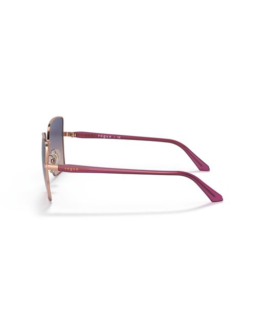 Vogue Eyewear Black Vo4199S 5075I6 Sunglasses Metal Butterfly Normal Shaded