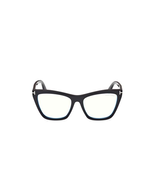 Tom Ford Black Ft5971-B 001 Optical Frames Acetate Cat Eye Normal