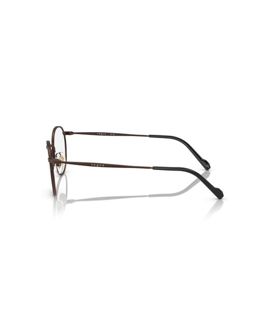 Vogue Eyewear Black Vo4183 5135 Optical Frames Metal Pantos Normal for men