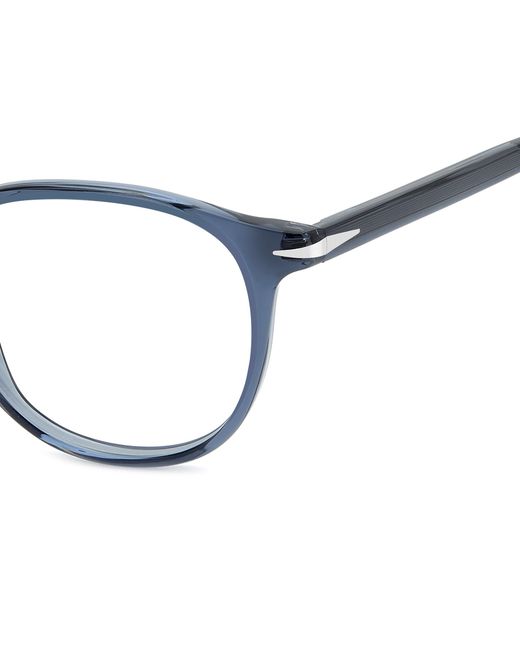 David Beckham Black Db 1018 Pjp Optical Frames Acetate Round for men