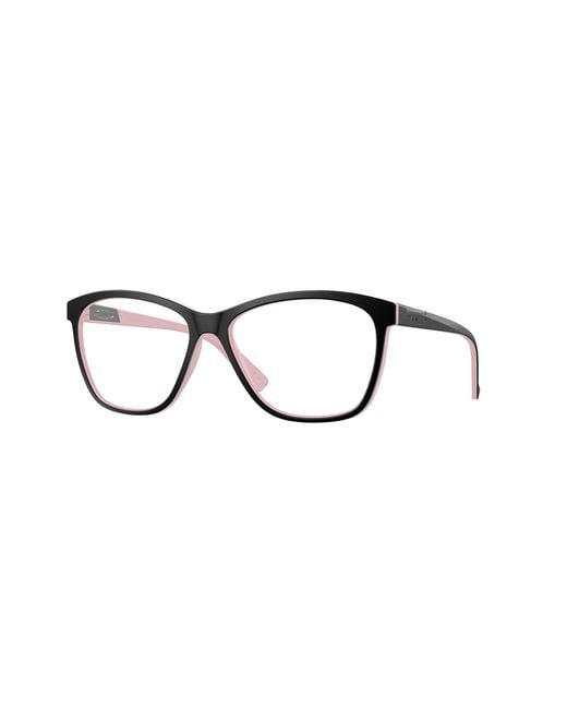 Oakley Black Ox8155 Alias 815503 Optical Frames O_Matter Transparent Round Normal