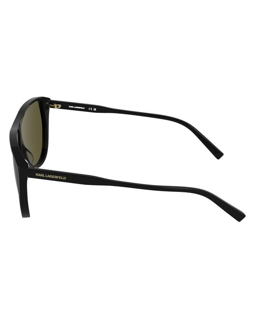 Karl Lagerfeld Black Kl6227S 001 Sunglasses Acetate Pilot Normal
