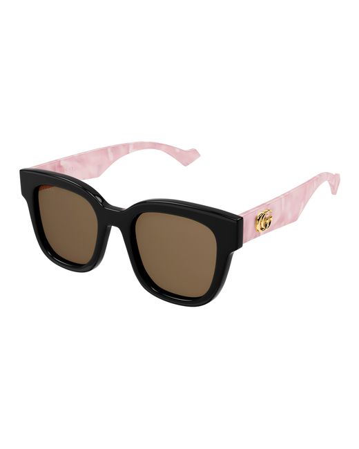 Gucci Black Gg0998S 005 Sunglasses Acetate Squared Normal