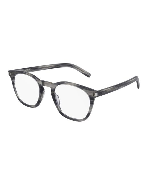 Saint Laurent Black Sl 30 Slim 006 Optical Frames Acetate Squared
