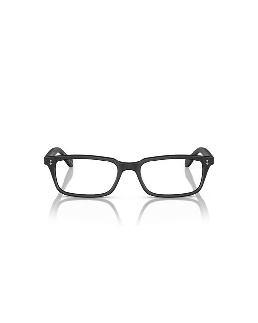 Oliver Peoples Black Ov5102 Denison 1031 Optical Frames Acetate Transparent Squared Normal for men
