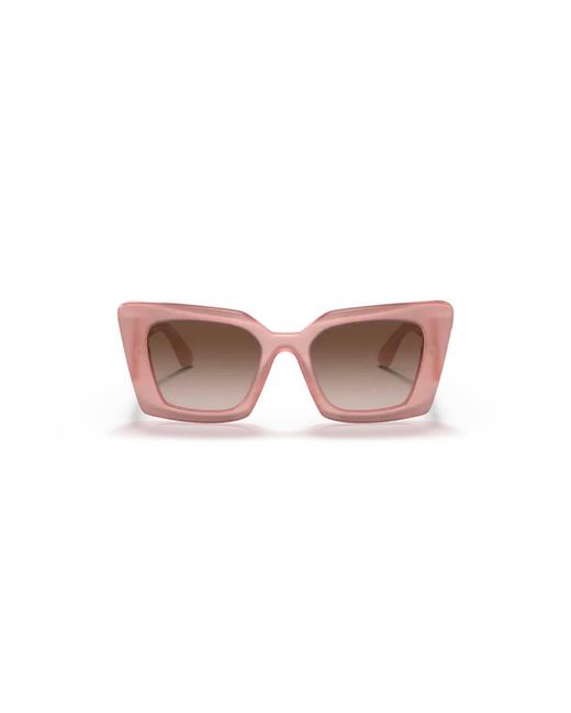 Burberry Black Be4344 Daisy 387413 Sunglasses Plastic Squared Shaded