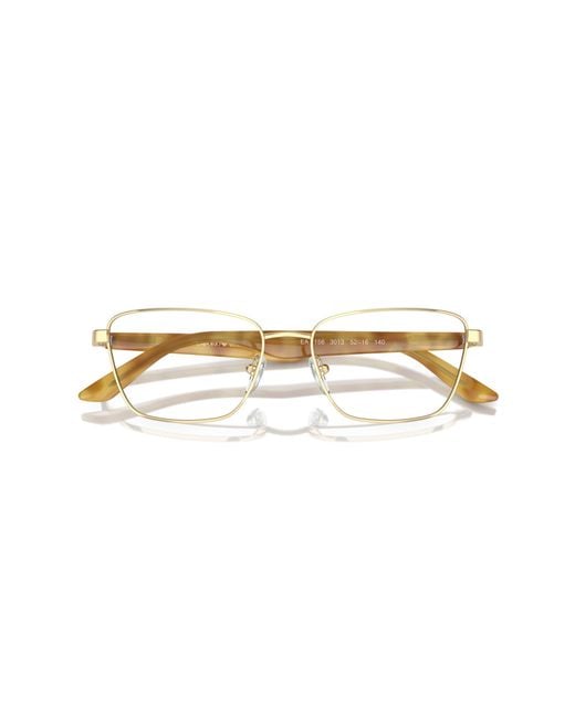 Emporio Armani Black Ea1156 3013 Optical Frames Metal Geometric Normal