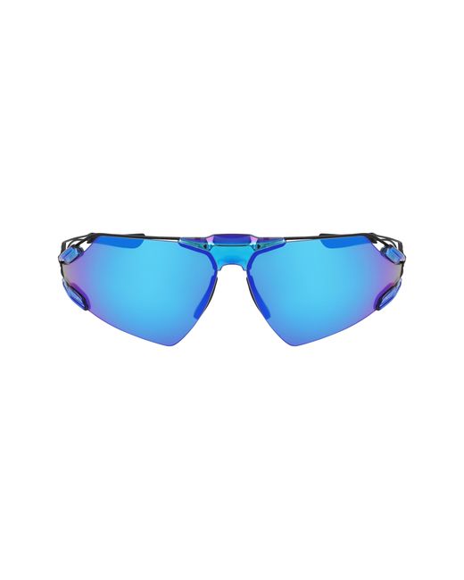 Nike Black Zeus Edge Ev24030 410 Sunglasses Titanium Squared Normal for men