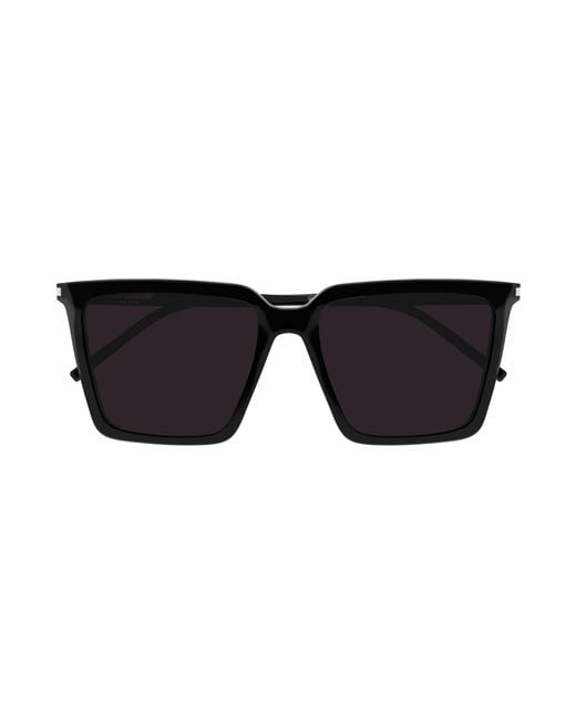 Saint Laurent Black Sl 474 001 Sunglasses Acetate Squared Normal