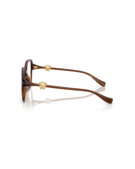 Versace Black Ve3386D 5534 Optical Frames Injected Squared Normal