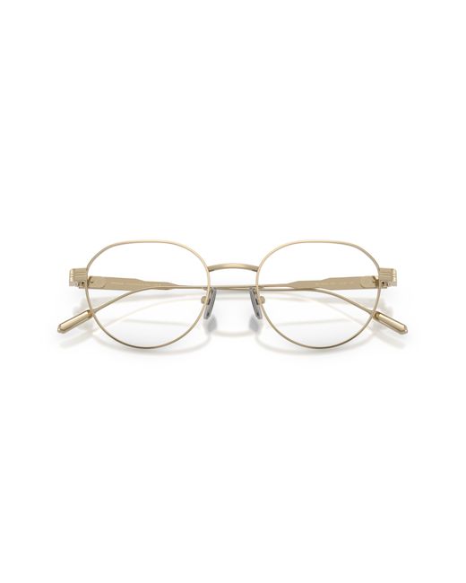 Moncler Black Me1007Td 1007 Optical Frames Titanium Transparent Round Normal