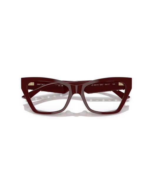 Jimmy Choo Black Jc3021H 5057 Optical Frames Acetate Transparent Cat Eye Normal