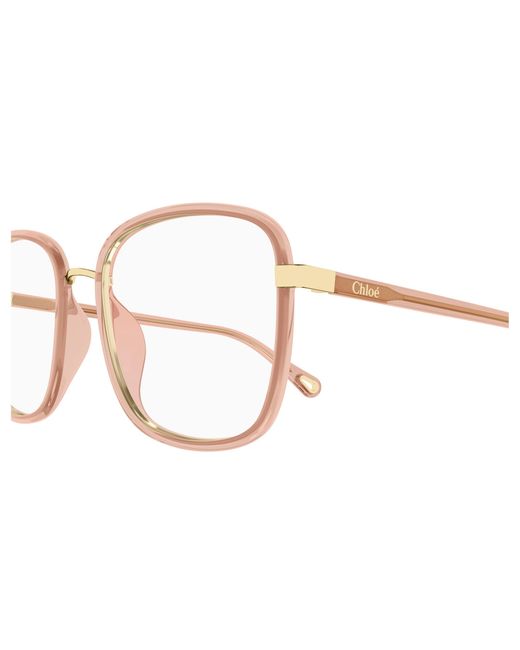 Chloé Black Ch0034O 023 Optical Frames Bio-Injected Transparent Squared
