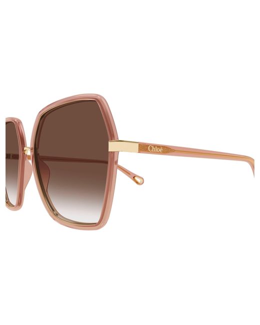 Chloé Black Ch0262S 005 Sunglasses Bio-Injected Squared