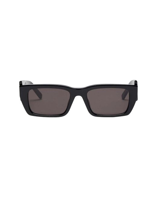 Palm Angels Black Peri006 Palm 1007 Sunglasses Acetate Squared Normal