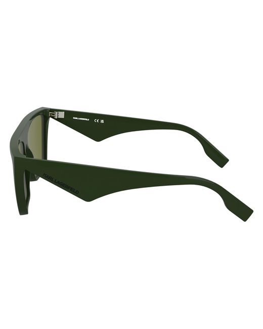 Karl Lagerfeld Green Kl6186S 300 Sunglasses Bio-Inject Squared Normal