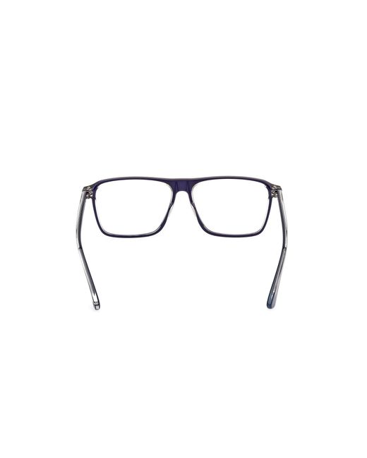 Web Black We5442 092 Optical Frames Acetate Squared Normal for men
