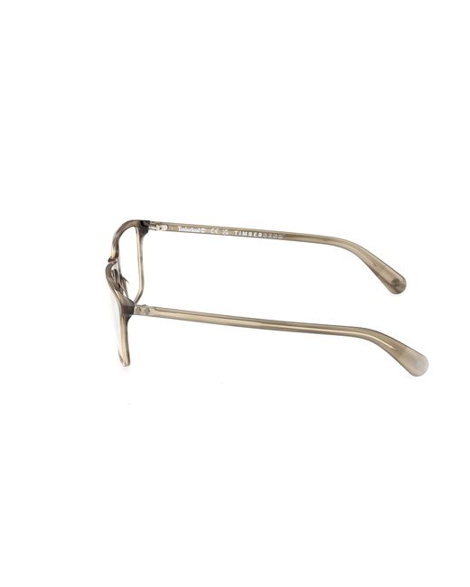 Timberland Black Tb50098 061 Optical Frames Acetate Squared Normal for men