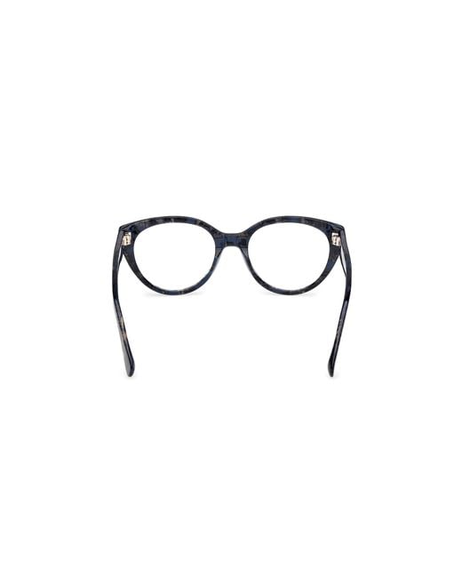MAX&Co. Black Mo5205 092 Optical Frames Acetate Cat Eye Normal