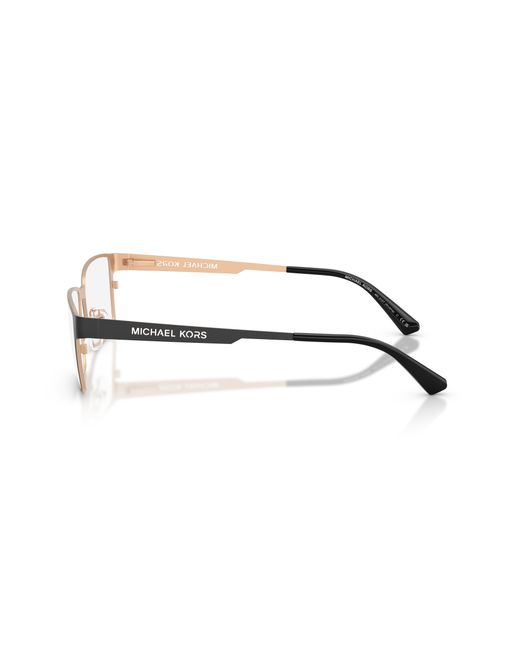 Michael Kors Black Mk3107 Arusha 1005 Optical Frames Metal Transparent Squared Normal for men