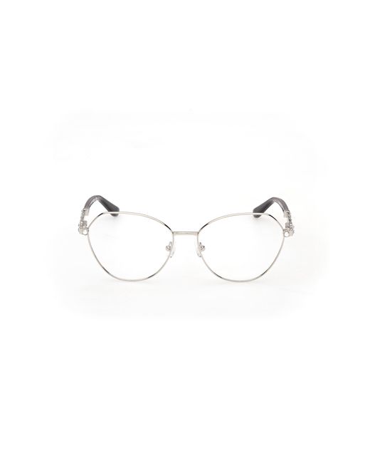 Guess Black Gm50056 10 Optical Frames Metal Round Normal
