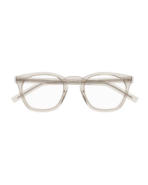 Saint Laurent Black Sl 30 Slim 004 Optical Frames Acetate Squared