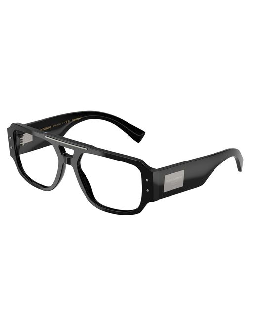 Dolce & Gabbana Black Dg4482 501/M3 Sunglasses Acetate Pilot Photochromatic for men