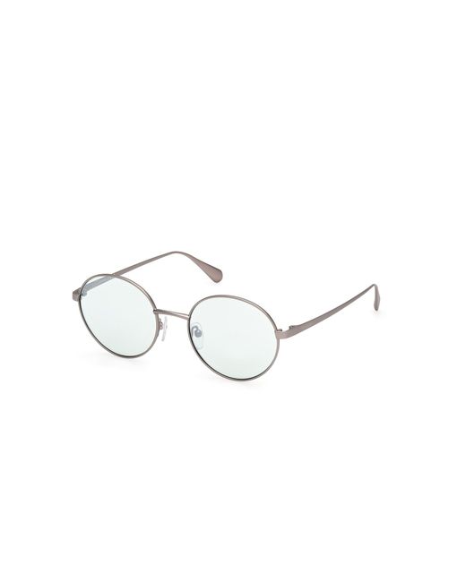 MAX&Co. Black Mo0166 13Q Sunglasses Metal Round Normal
