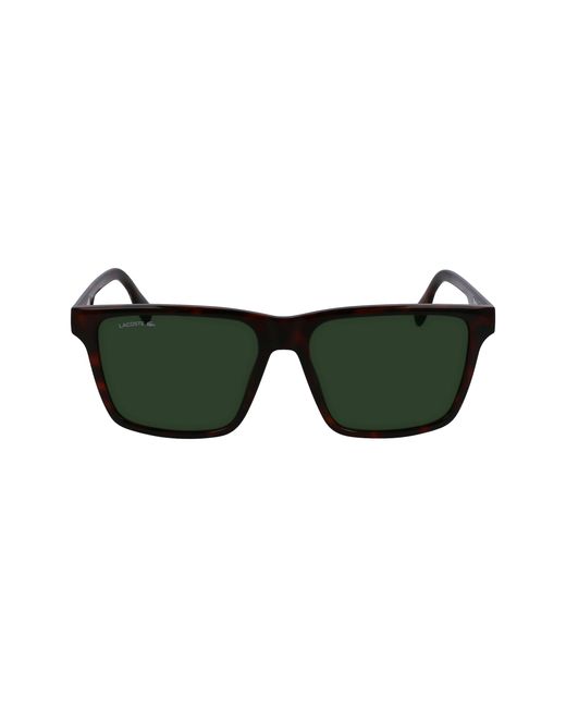 Lacoste Black L6039S 214 Sunglasses Bio-Inject Squared Normal for men